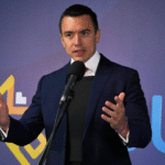 Presidente de Ecuador, Daniel Noboa.