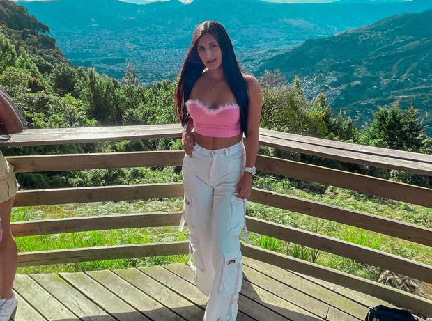 La 'influencer' colombiana Estefanía Restrepo Valencia.