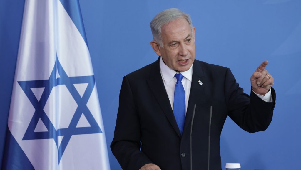 El primer ministro de Israel, Benjamín Netanyahu.