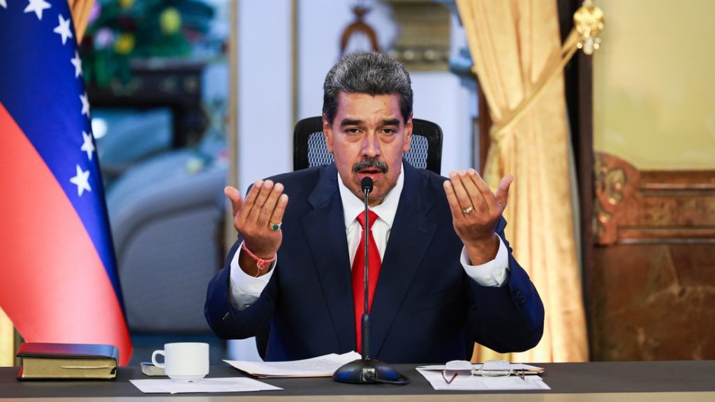 Nicolás Maduro, presidente de Venezuela.