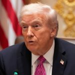 El presidente de EE.UU. Donald Trump en la Casa Blanca, 17 de octubre del 2025