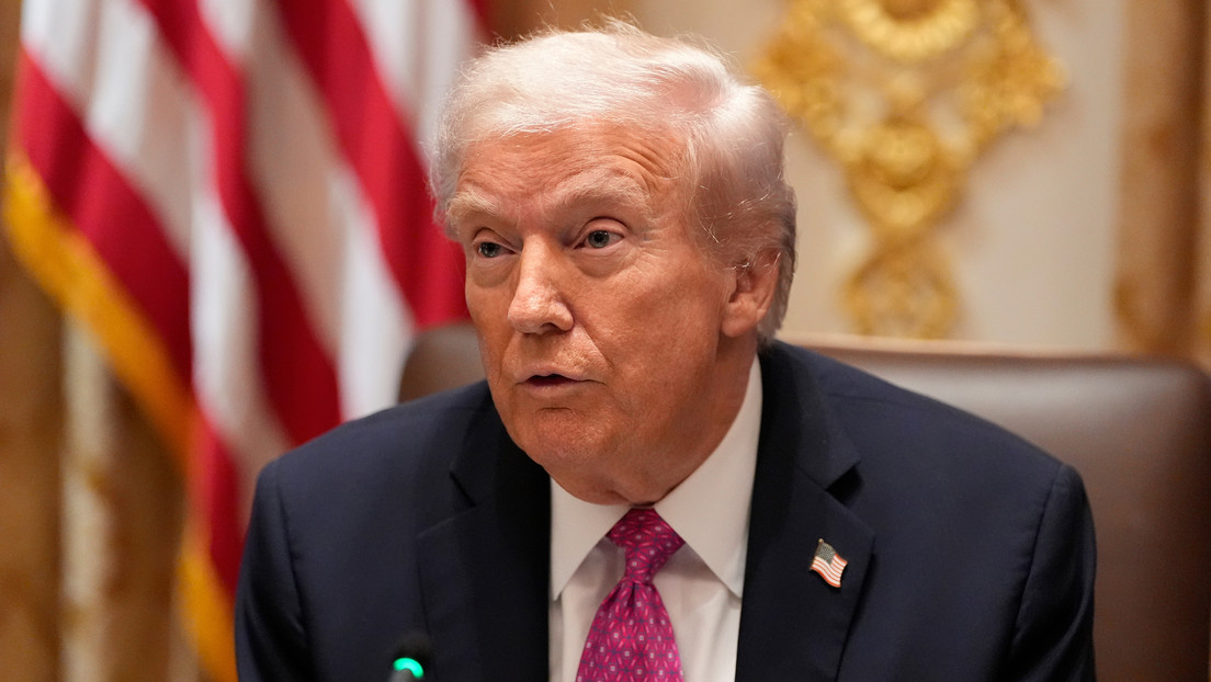 El presidente de EE.UU. Donald Trump en la Casa Blanca, 17 de octubre del 2025