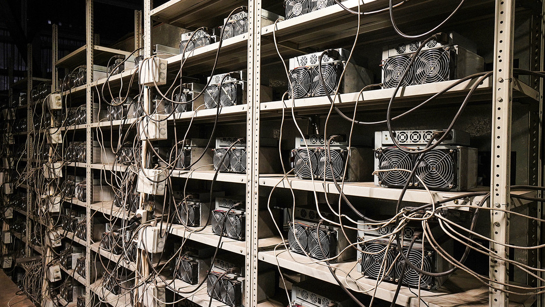 Una granja de cripto.