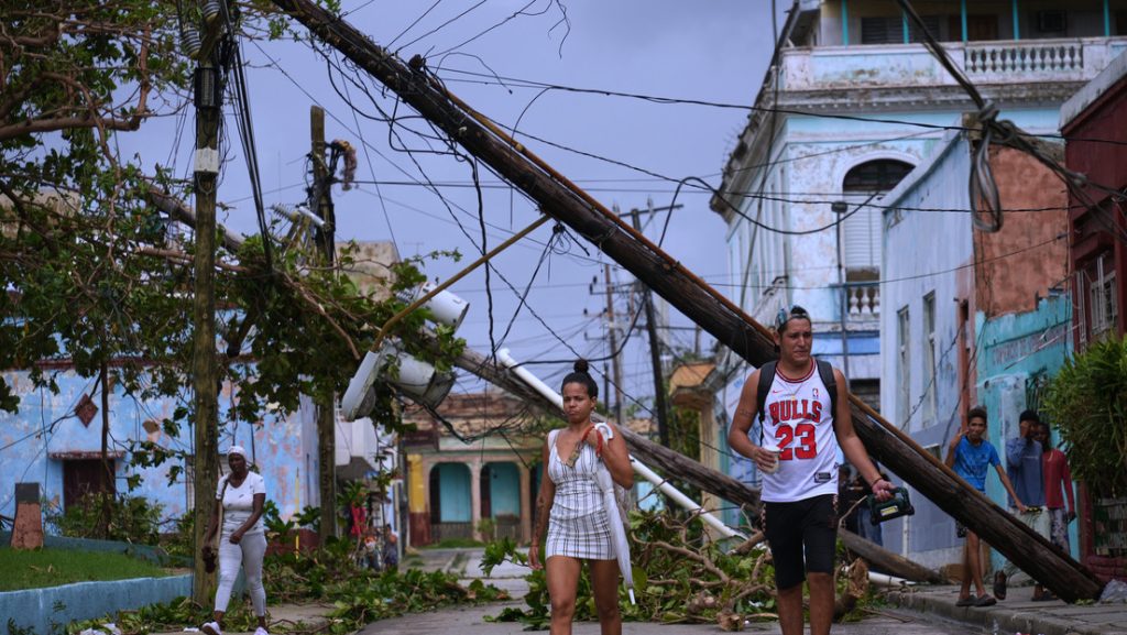 Santiago de Cuba tras el paso del huracán Melissa, Cuba, 29 de octubre de 2025