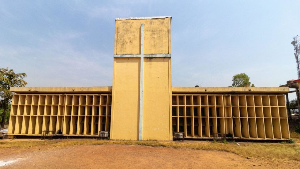 Una iglesia cristina en Nigeria.