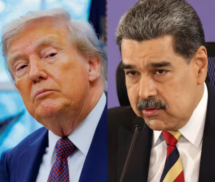 Trump y Maduro.