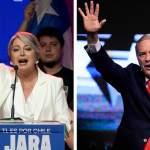 Jeannette Jara y José Antonio Kast