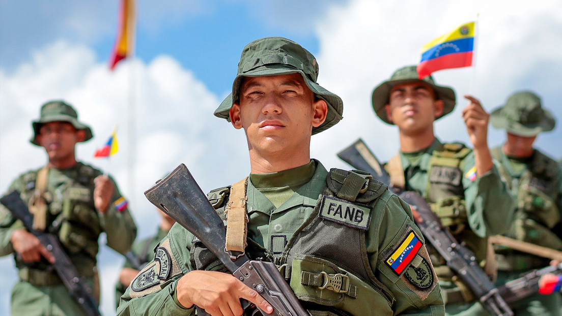 Foto de tropas venezolanas.