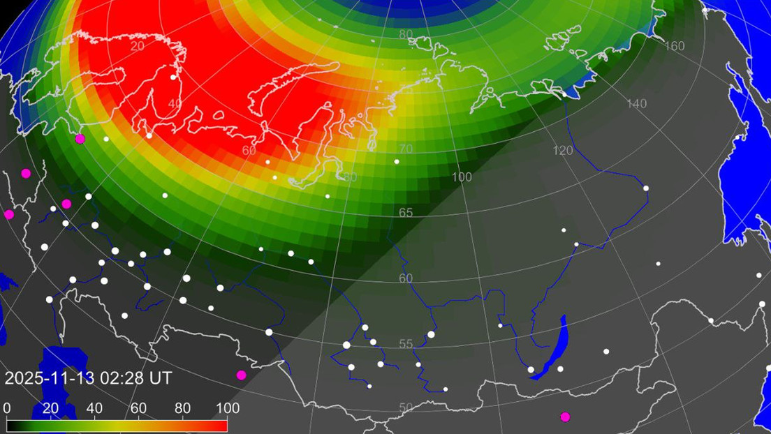 Gráfico de la tormenta.
