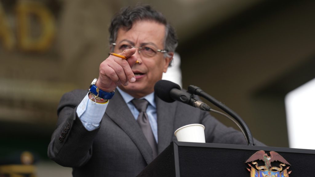 El presidente de Colombia, Gustavo Petro.
