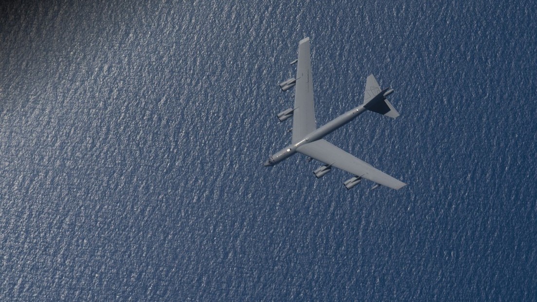 Aeronave de las fuerzas de EE.UU. en el Caribe.