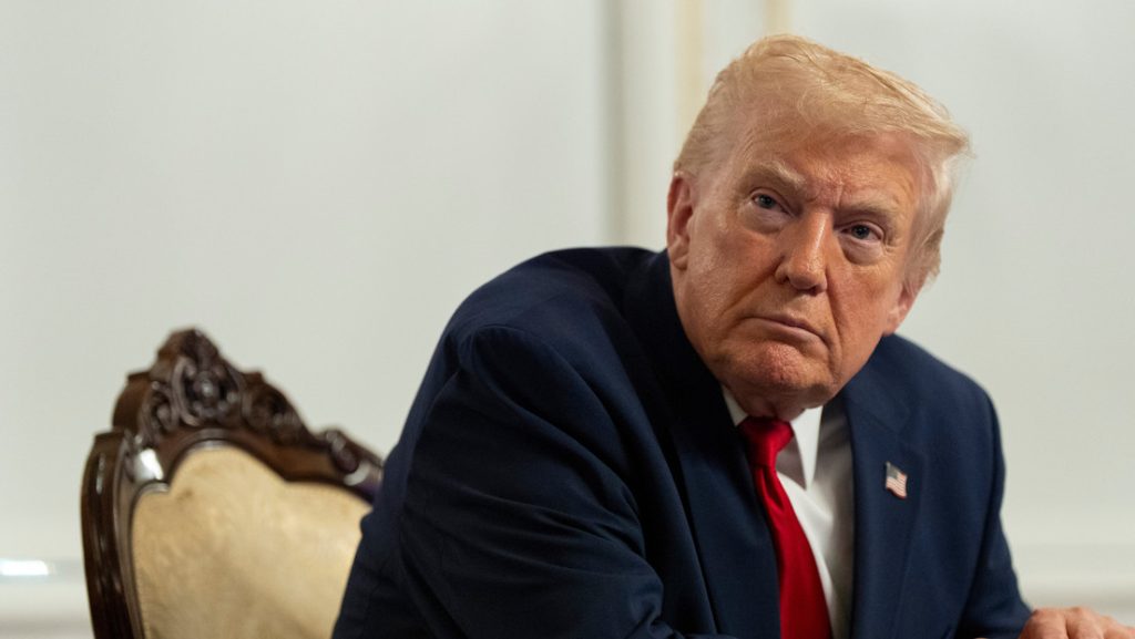 El presidente de EE.UU., Donald Trump.