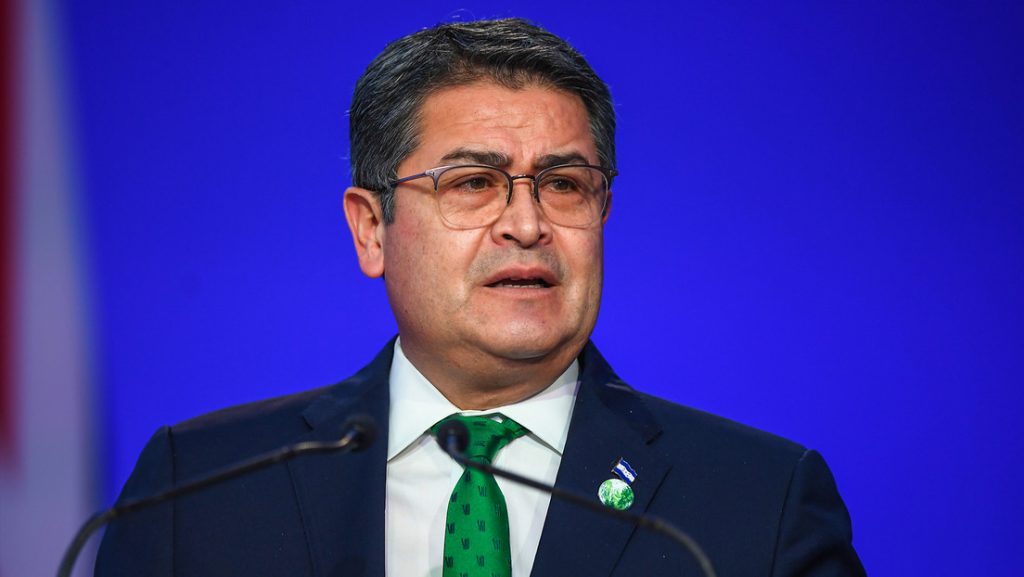Expresidente de Honduras, Juan Orlando Hernández.