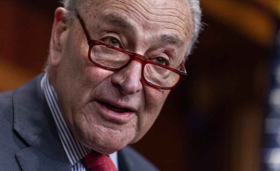 El líder de la minoría del Senado de EEUU, Chuck Schumer, demócrata de Nueva York.