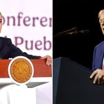 La presidenta de México, Claudia Sheinbaum, y el presidente de EE.UU., Donald Trump.