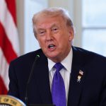 El presidente estadounidense, Donald Trump, en la Casa Blanca. Washington DC, 9 de enero de 2025.