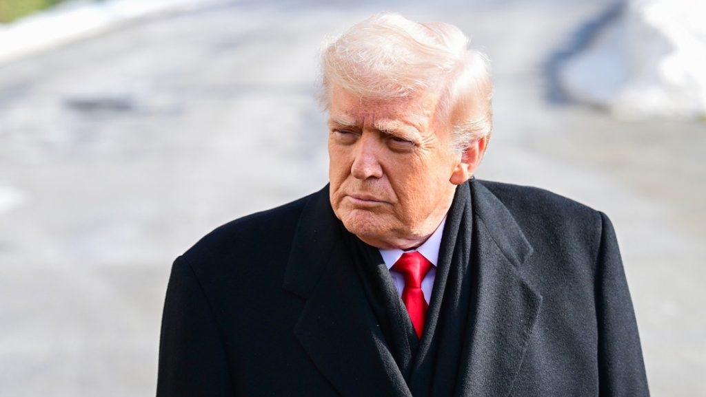 El presidente de EE.UU., Donald Trump.