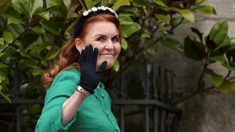 Sarah Ferguson, exesposa del expríncipe Andrés de Inglaterra.