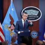 El secretario de Guerra de EE.UU., Pete Hegseth.
