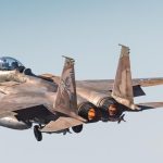 Avión de combate israelí.