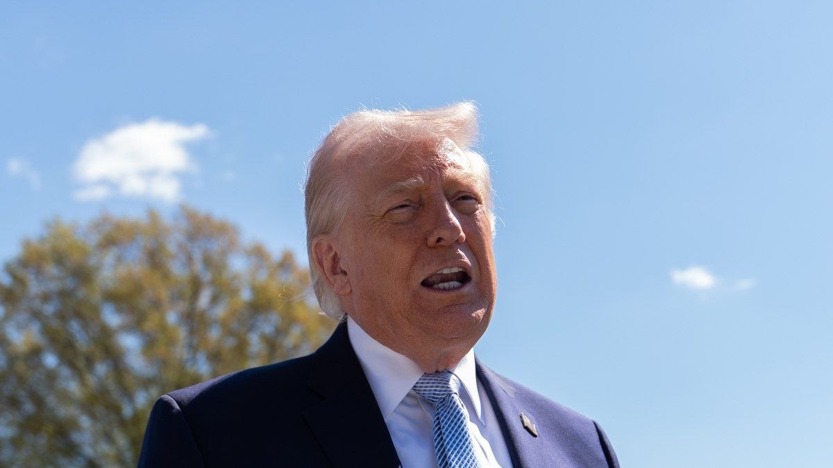 El presidente de EE.UU., Donald Trump.
